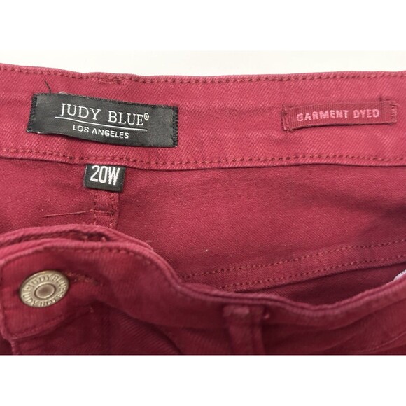 Judy Blue Jeans Womens 20W Scarlet High Rise Tummy Control Top Skinny Comfort - Picture 4 of 7